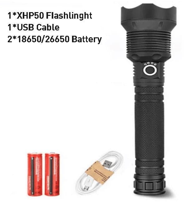 50% OFF-POWERFUL FLASHLIGHT!Buy 2 Get 1 for Free!(Add 3 to Cart to Get the 3rd for Free)
