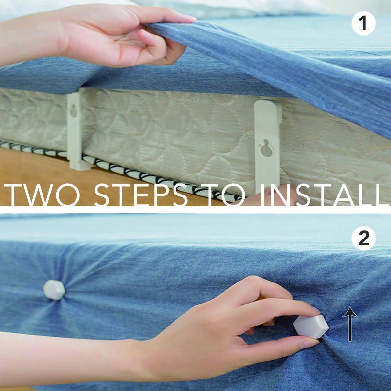 Bed Sheet Clip Holder(One Set of 4 PCS)Buy 2 Get 1 for Free!(Add 3 to Cart to Get the 3rd for Free)